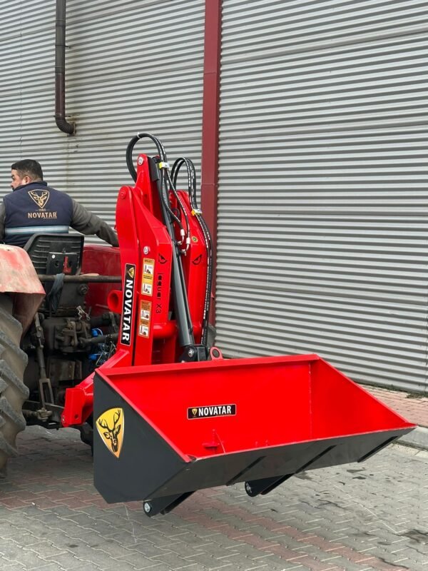 Tractor Rear Loader with Euro Linkage - JAGUAR X3 MODEL - Image 7