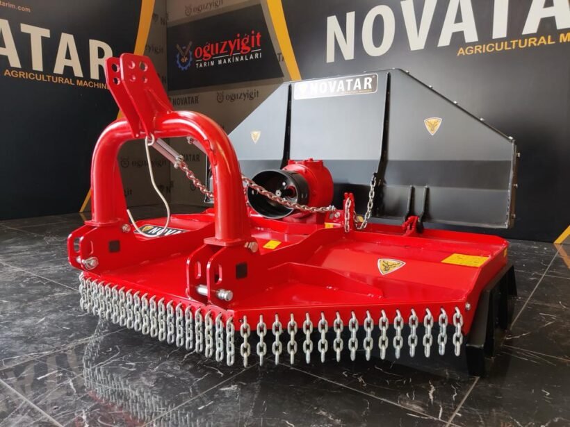 Grass Rotary Slusher with Chain - Novatar Tarım Makinaları