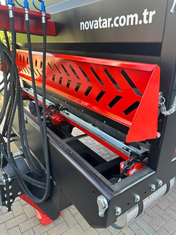 10 M3 (14 ton) Kompost Dağıtıcı / Gübre Dağıtma Römorku - Görsel 4