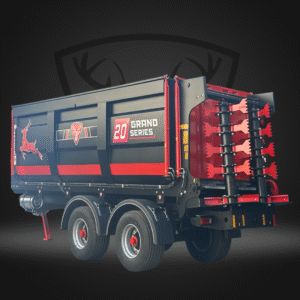20 M3 (25 ton) Kompost Dağıtıcı / Gübre Dağıtma Römorku