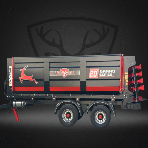 20 M3 (25 ton) Kompost Dağıtıcı / Gübre Dağıtma Römorku - Görsel 2