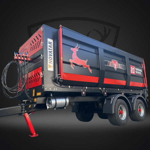 20 M3 (25 ton) Kompost Dağıtıcı / Gübre Dağıtma Römorku - Görsel 3