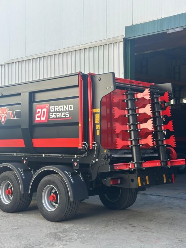 20 M3 (25 ton) Kompost Dağıtıcı / Gübre Dağıtma Römorku - Görsel 6