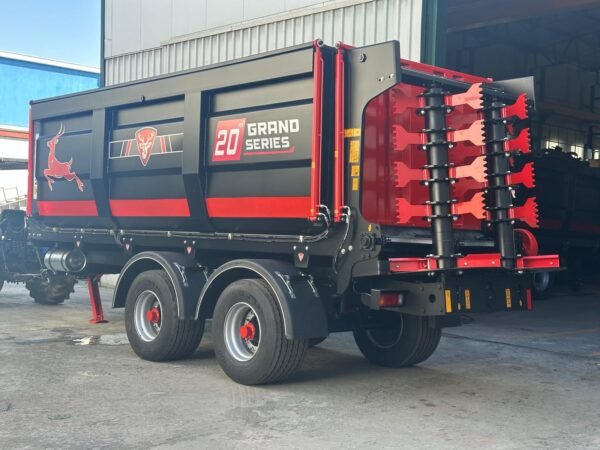 20 M3 (25 ton) Kompost Dağıtıcı / Gübre Dağıtma Römorku - Görsel 4