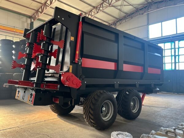 15 M3 (18 ton) Kompost Dağıtıcı / Gübre Dağıtma Römorku - Görsel 3