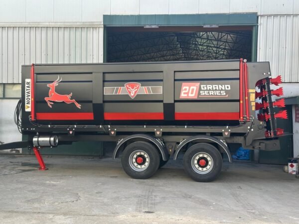20 M3 (25 ton) Kompost Dağıtıcı / Gübre Dağıtma Römorku - Görsel 5
